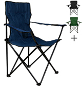Nexos ZGC34384 Folding Chair with Armrest and Cup Holder
