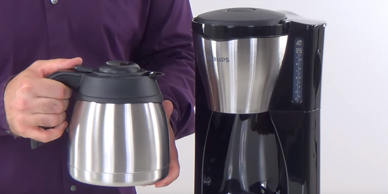 Philips HD7546/20 Coffee Filter Machine with thermal jug / kaffeemaschine mit thermoskanne bei der Nutzung - Bestadvisor
