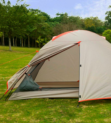 BFULL für 1-2 Personen Camping Zelt kuppelzelt Wasserdicht Wurfzelt - Bestadvisor