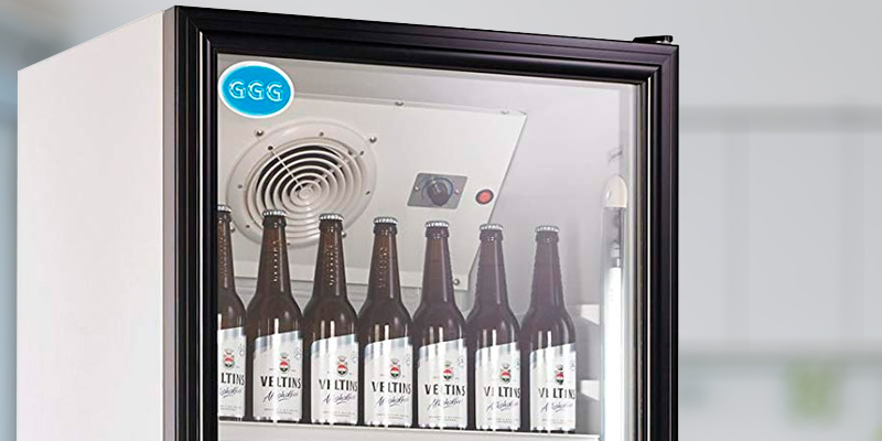 Die Übersicht über die Wdesigns LG-310BB Kühlschrank Flaschenkühlschrank Glastür