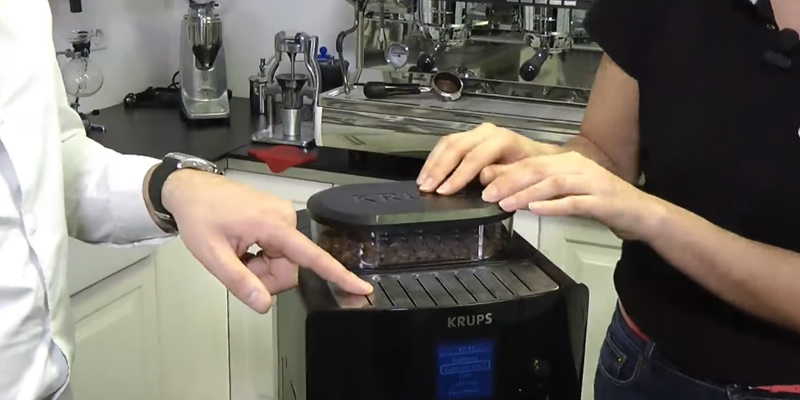 Detaillierte Übersicht über die KRUPS 207274 Latt'Espress One-Touch-Function Automatic Coffee Machine