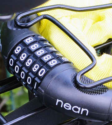 Die Übersicht über die Nean 80805 Fahrradschloss mit Zahlen Fahrrad-Ketten-Schloss