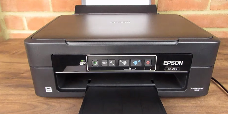 Die Übersicht über die Epson Expression Home XP-245 3-in-1 Tintenstrahl-Multifunktionsgerät (Drucker, Scanner, Kopierer, Wifi, Einzelpatronen)