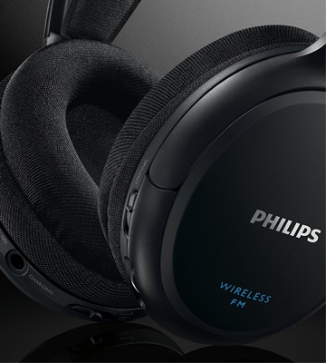 Die Übersicht über die Philips SHC5200/10 Kabelloser HiFi Kopfhörer Schwarz