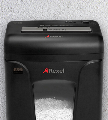 Die Übersicht über die Rexel REM820 Aktenvernichter Mikroschnitt Sicherheitsstufe P-5