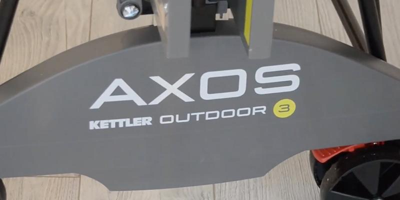 Detaillierte Übersicht über die Kettler Tischtennisplatte AXOS Outdoor
