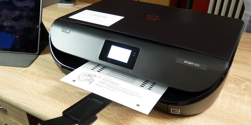 Die Übersicht über die HP ENVY 5030 Multifunktionsdrucker (Fotodrucker, Scanner, Kopierer, WLAN, Airprint)