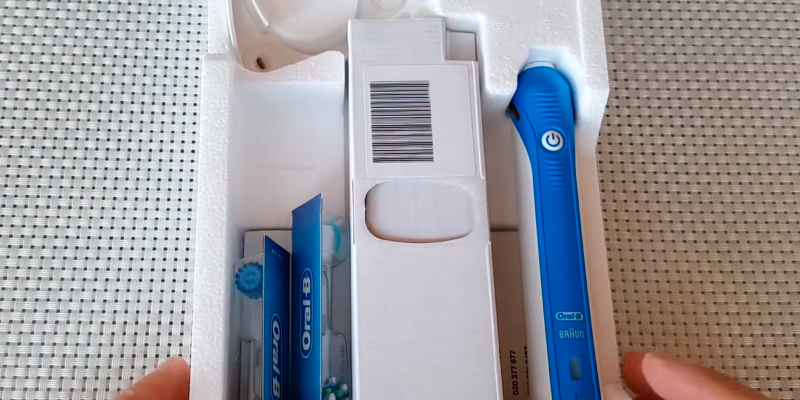 Oral B Pro 3000 Power Rechargeable Electric Toothbrush Elektrische Zahnbürste Die Verwendung von