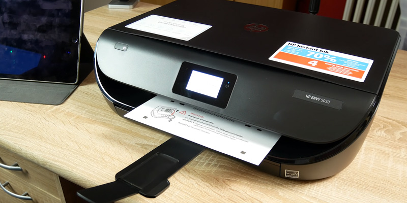 Die Übersicht über die HP ENVY 5030 Multifunktionsdrucker (Fotodrucker, Scanner, Kopierer, WLAN, Airprint)