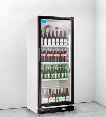 Die Übersicht über die Wdesigns LG-310BB Kühlschrank Flaschenkühlschrank Glastür