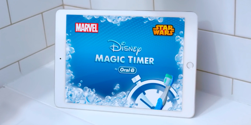 Detaillierte Übersicht über die Oral-B Disney Prinzessinnen Design Kids Elektrische Kinderzahnbürste