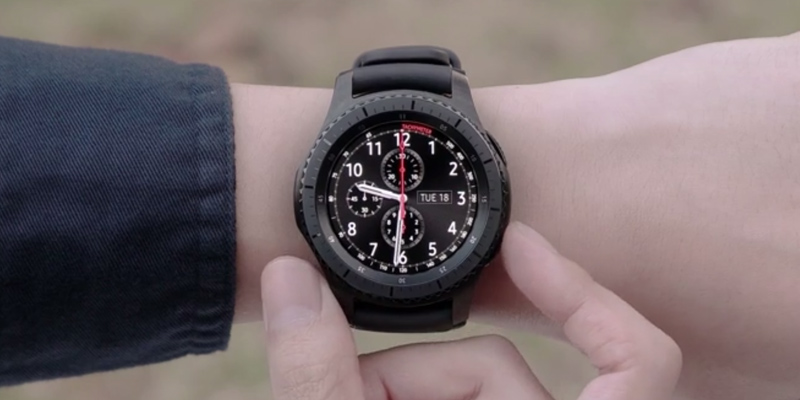 Die Übersicht über die Samsung Gear S3 Frontier Smartwatch