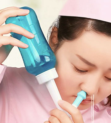 Die Übersicht über die NARSA Nasendusche Set mit 3 Aufsätze Kinder, Nasenspülkanne