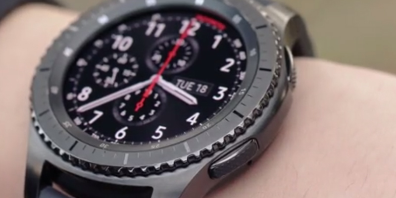 Samsung Gear S3 Frontier Smartwatch Die Verwendung von