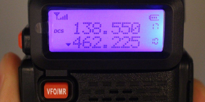 Retevis RT5R Funkgeräte UHF/Vhf Dualband 128 Kanäle Die Verwendung von