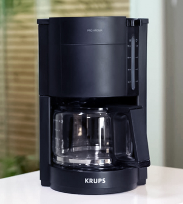 Die Übersicht über die KRUPS F30908 ProAroma Glas-Kaffeemaschine