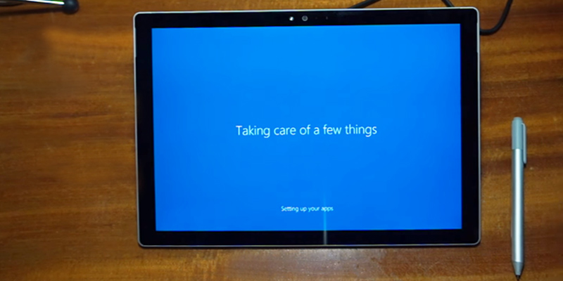 Die Übersicht über die Microsoft Surface Pro 4