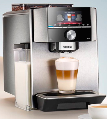 Die Übersicht über die Siemens TI909701HC EQ.9 s900 Kaffee-Vollautomaten