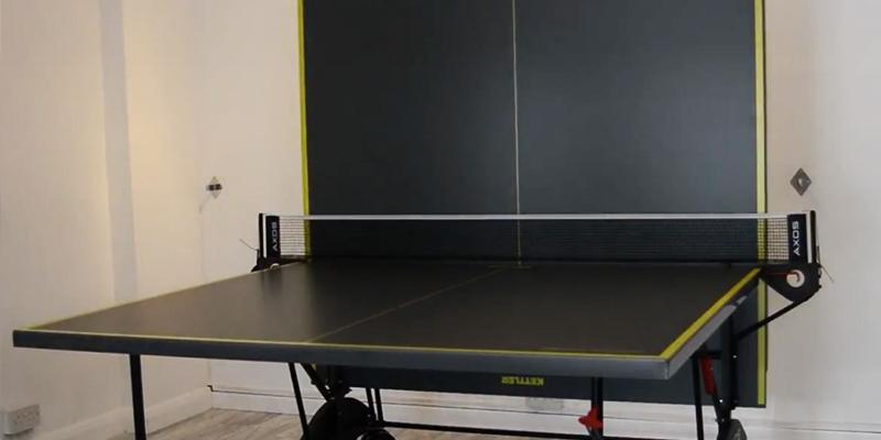 Die Übersicht über die Kettler Tischtennisplatte AXOS Outdoor