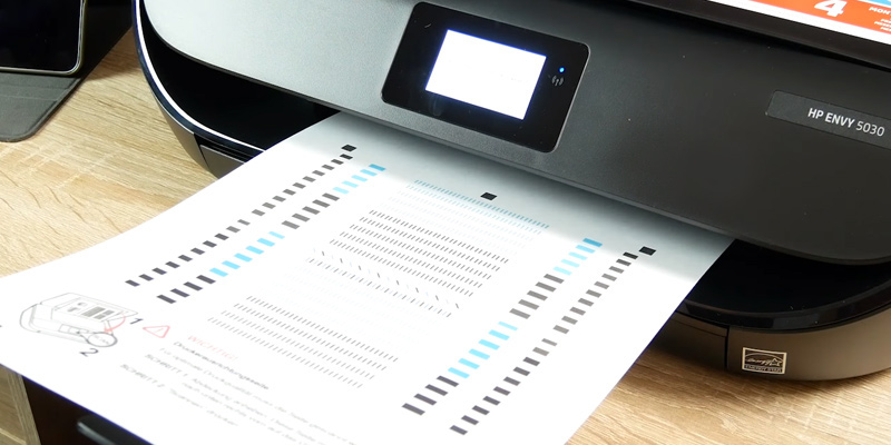 Detaillierte Übersicht über die HP ENVY 5030 Multifunktionsdrucker (Fotodrucker, Scanner, Kopierer, WLAN, Airprint)