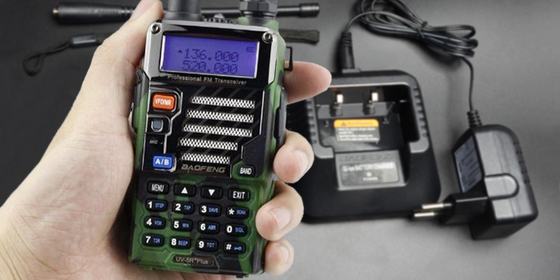BaoFeng UV-5R Plus VHF/UHF Walkie-Talkie Die Verwendung von