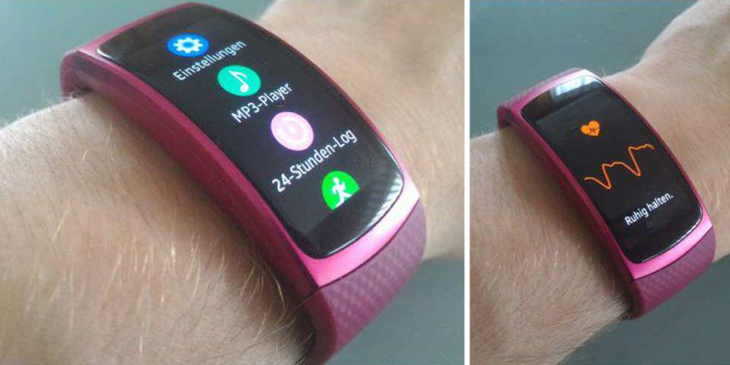 Detaillierte Übersicht über die Samsung Gear Fit 2 Smartwatch