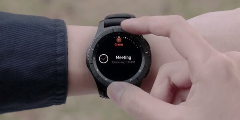 Detaillierte Übersicht über die Samsung Gear S3 Frontier Smartwatch