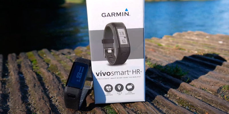 Die Übersicht über die Garmin HR+ (010-01955-30) Fitness-Tracker - GPS-fähig, Herzfrequenzmessung am Handgelenk, Smart Notifications
