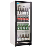 Wdesigns LG-310BB Kühlschrank Flaschenkühlschrank Glastür