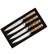 Makami Premium Steakmesser Set mit Palisanderholz Griff