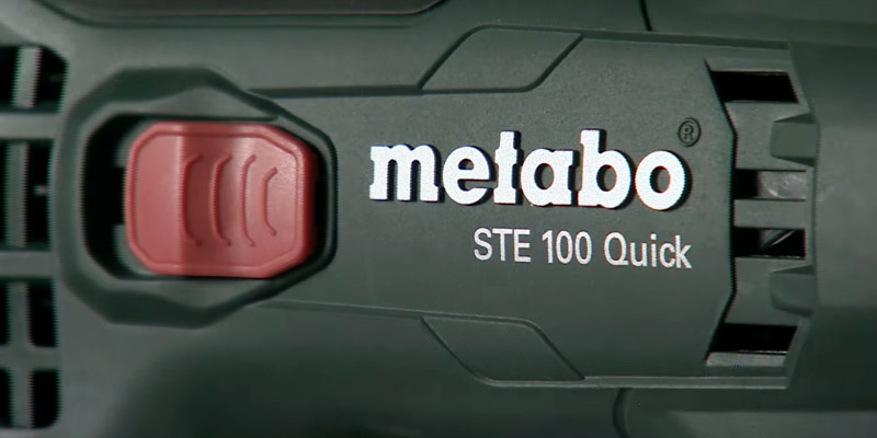 Detaillierte Übersicht über die Metabo STE 100 Stichsäge
