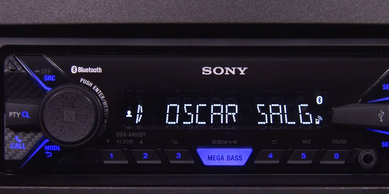 Die Übersicht über die Sony DSX-A400BT